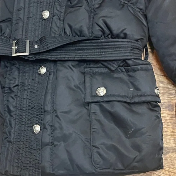 Limited edition Ed Hardy Christian Audigier puffer jacket with hood Adult Large - Picture 7 of 16